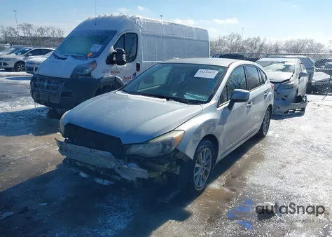 2013 Subaru Impreza 2.0I Premium из США, поврежденный, VIN JF1GPAB61D2217140